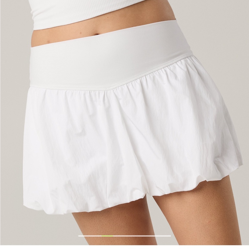 Aerie White Bubble Skort